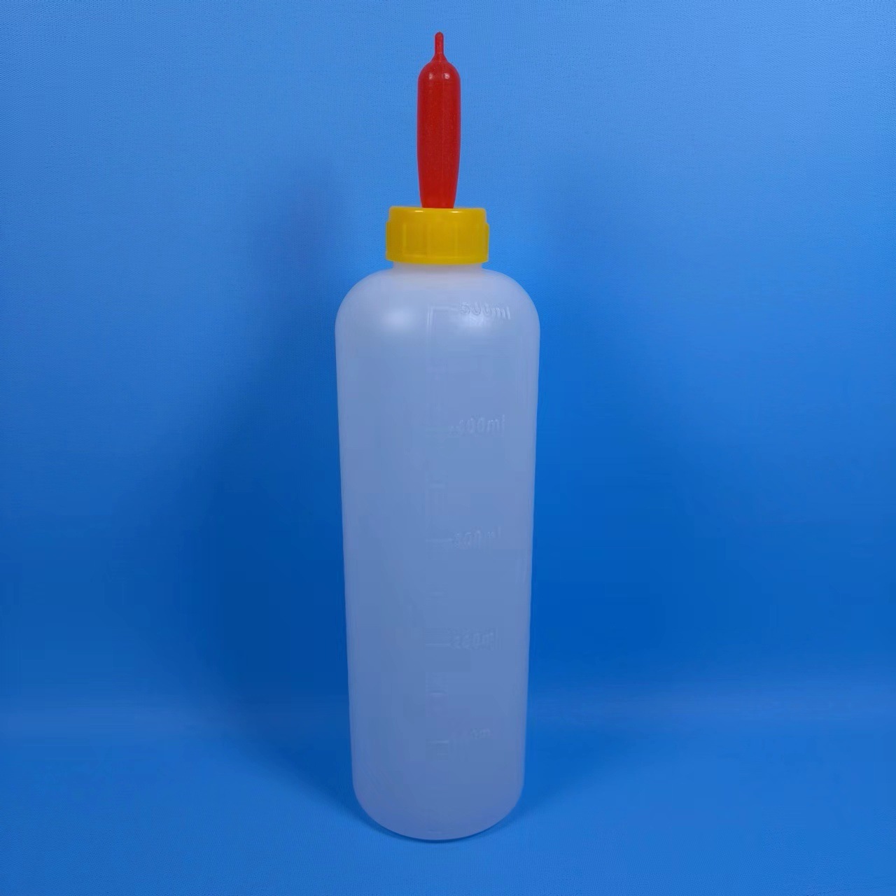 Botellas de leche de cabra personalizadas 400 500ml botellas de leche veterinarias botellas de animales de alimentación artificial botellas de leche veterinarias