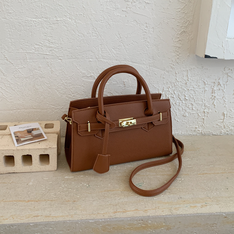 Lichi transfronterizo bolso de mano Kylie personalidad europea y americana moda diaria mochila de viaje exquisita bolsa universal image 9