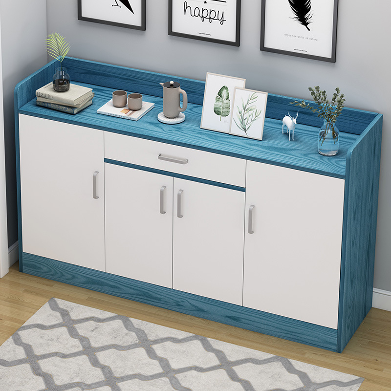 Shoe cabinet household door integrated cabinet simple modern mysterious cabinet solid wood color entry door simple storage cabinet locker