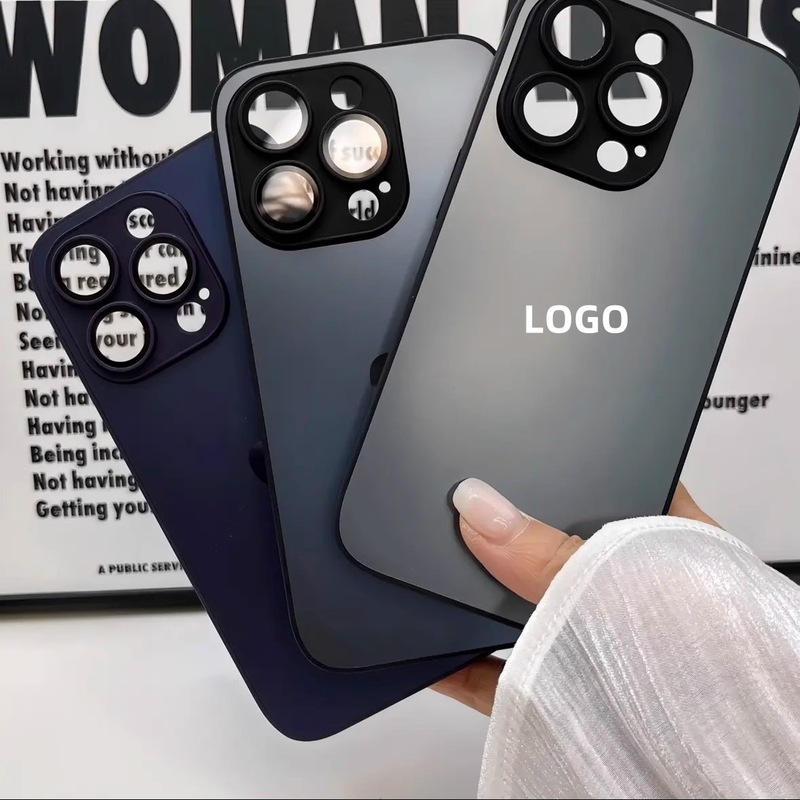Apple 17 携帯電話ケース AG ナノマット磁気吸着肌触り レンズフィルム付き 耐衝撃 iPhone16 保護ケース|undefined