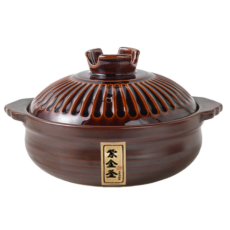 Factory wholesale ceramics pot gravi pot casserole soup to resist high temperature ceramic health casserole soup soup soup year annual conference gift