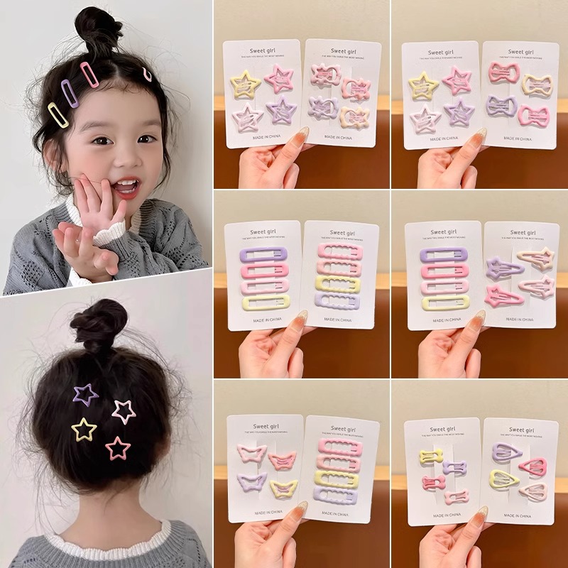 Nuevo clip de cabello de estrellas para niños, clip de cabello para niñas, clip de cabello para niñas, clip de cabello para bebés