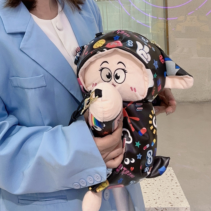 2025 nueva muñeca abrazar oso lindo mochila muñeca decoración tendencia nueva personalidad muñeca 2763 #