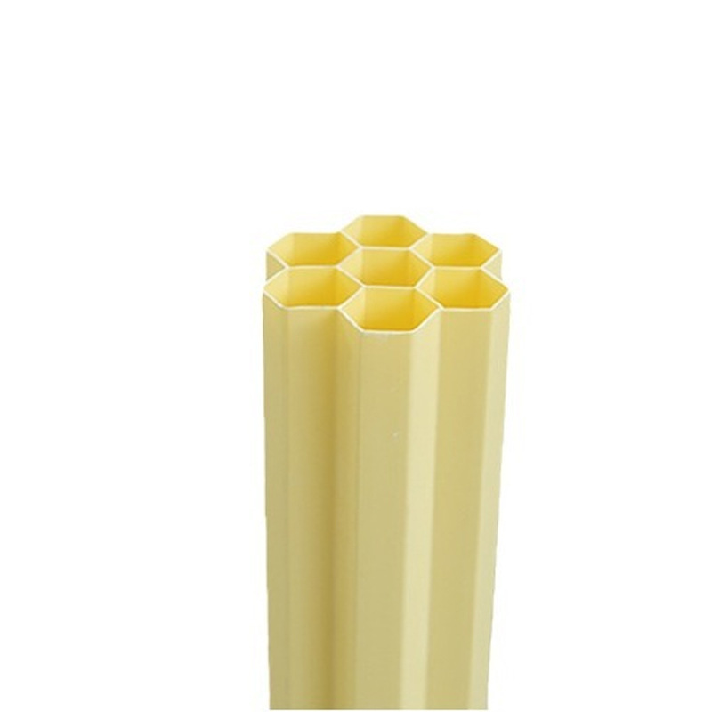 Tubo de ciruela de siete agujeros tubo de cableado PVC tubo de protección de cable tubo de cableado de cinco agujeros comunicación tubo de potencia poroso alta tenacidad