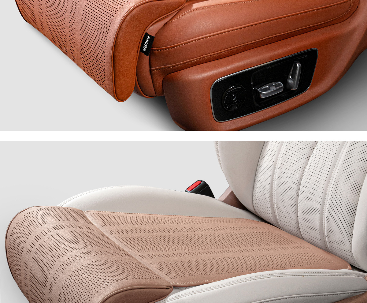 2025 New Model Car Seat Cushion with Leg Rest, Comfortable Integrated Car Seat with Extended Leg Rest, Suitable for All Seasons