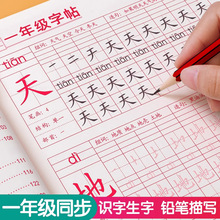 1-6年级同步练字帖小学生专用一年级二年级三上册语文人教版字帖
