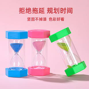 Hexagonal Hourglass Combination 10/30 Minutes Timer Kidsren's Birthday Gift Set Craft Gift Home Decoration