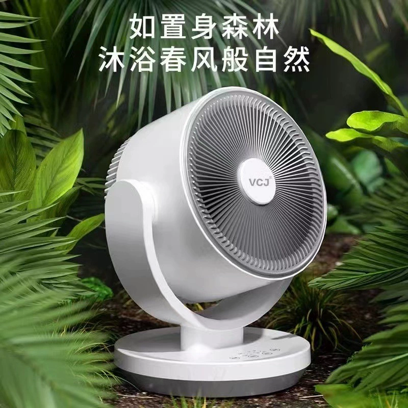 German air circulation fan Dafeng household timing desktop mute electric fan desktop plug-in factory one piece wholesale