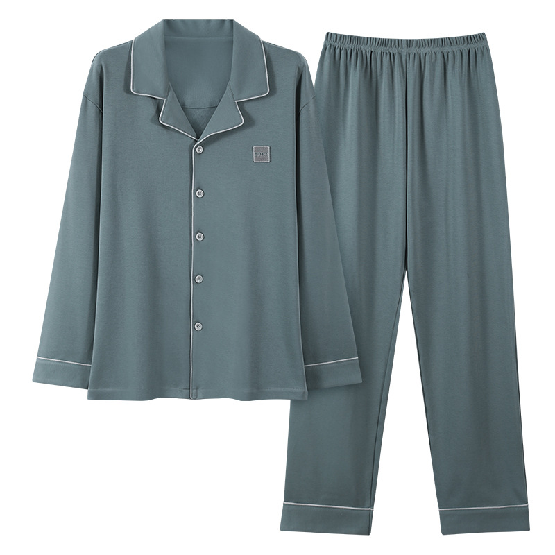 Pijama de hombre de invierno de invierno de lana de invierno de franela de otoño más grueso de lana de 2024 nueva ropa para el hogar