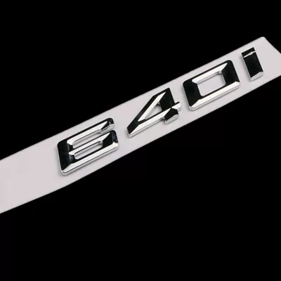 Car logo – Series digital tail emblem