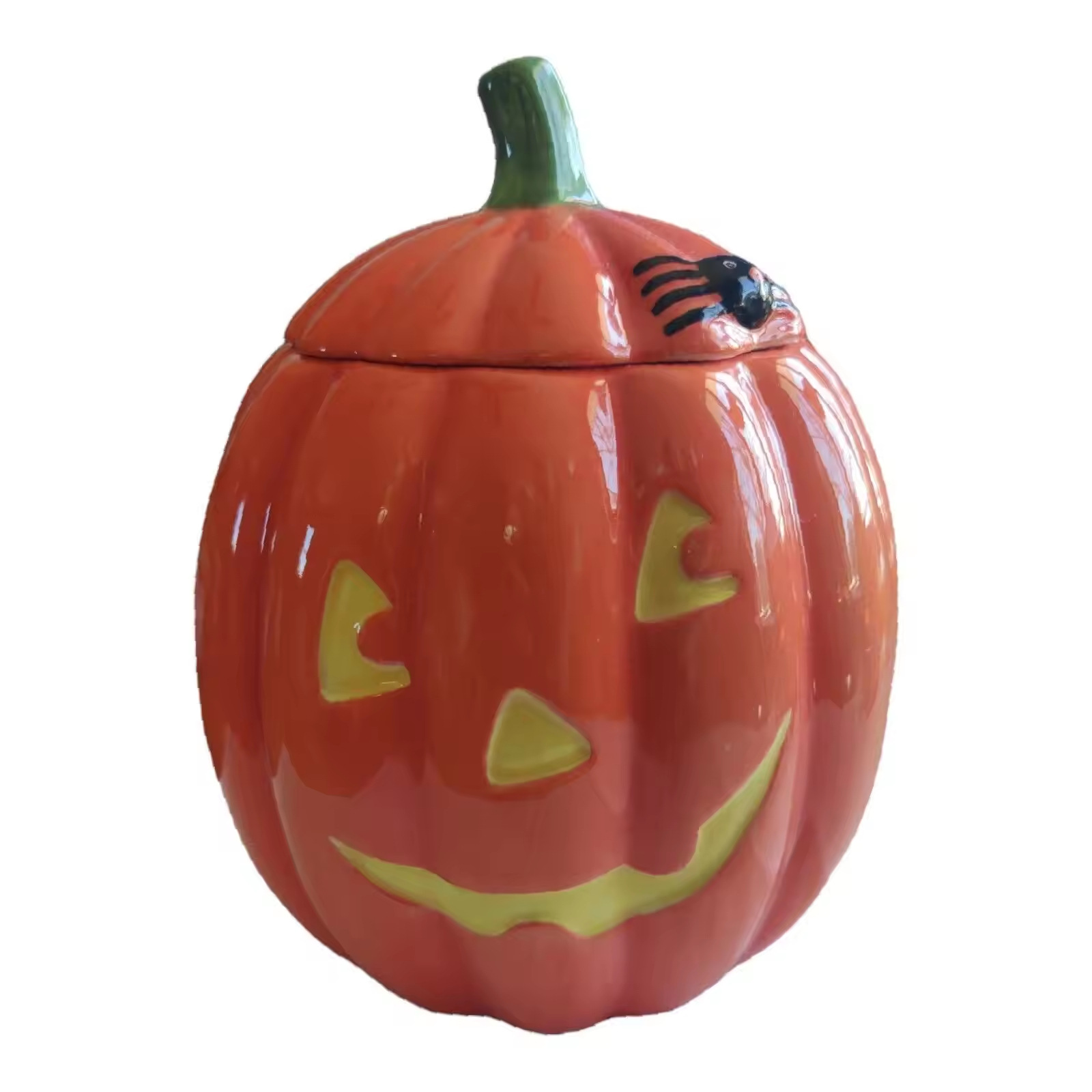 Temas de Halloween extraños calabazas cerámicas decoraciones decoraciones tazas de cerámica decoración del hogar se puede hacer cenicero