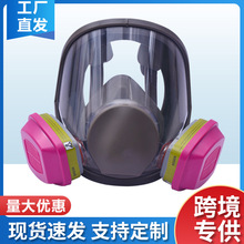 防毒面具全面具过滤式60926 有机蒸气滤毒盒滤棉氯气防雾喷漆化工