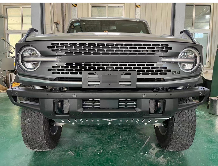 Suitable for Modified Rear License Plate Frames of the Ford Bronco, Imported Front License Plate Frames for the Ford Bronco, License Plate Base for Standard Chinese License Plates