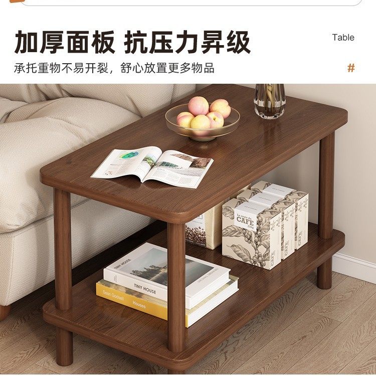 Mesa de té estante multifuncional sofá sala de estar al lado de la mesa de té escritorio dormitorio almacenamiento al lado de la cama simple mesilla de cabecera