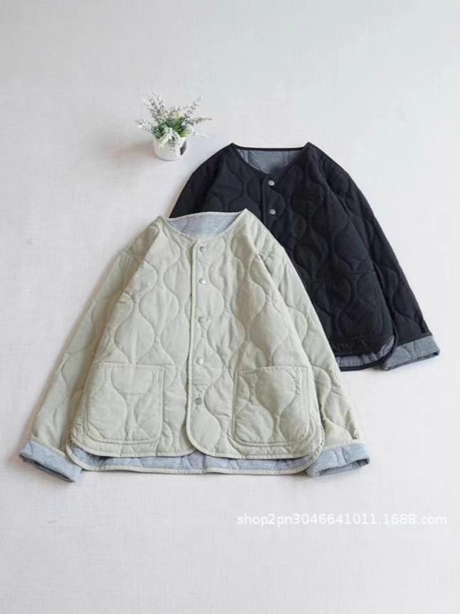 Yapon üslubunda yüngül və nazik pambıq jaket