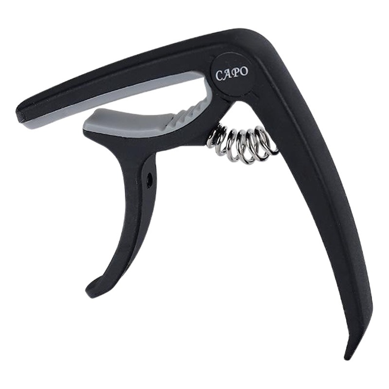 Capper de guitarra de plástico de acero resina folk Guitar Capper ukelele universal de doble uso Capper