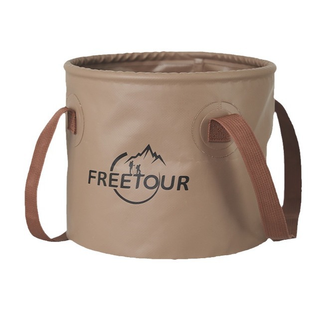 Travel foldable handheld bucket