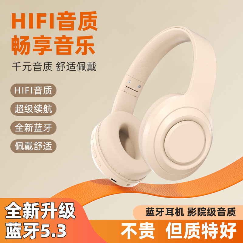 Cross-Border Hot-Selling Product Dr58 Over-Ear Headphones with Ultra-Long Battery Life, Noise Reduction for Calls, High-Quality Wireless Bluetooth Headphones in Stock