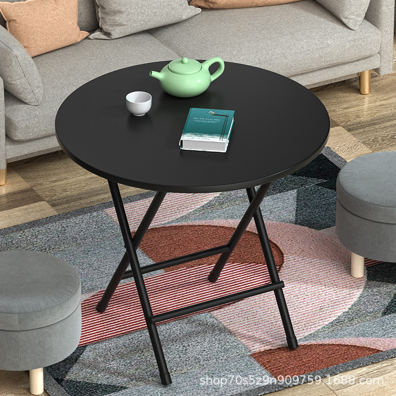 Mesa plegable simple mesa de comedor dormitorio plegable casa de alquiler mesa pequeña cabina de niñas
