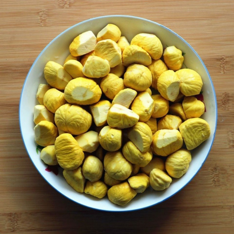 板栗仁批发2021年新罗田现剥新鲜生刀削真空发软糯香甜1斤