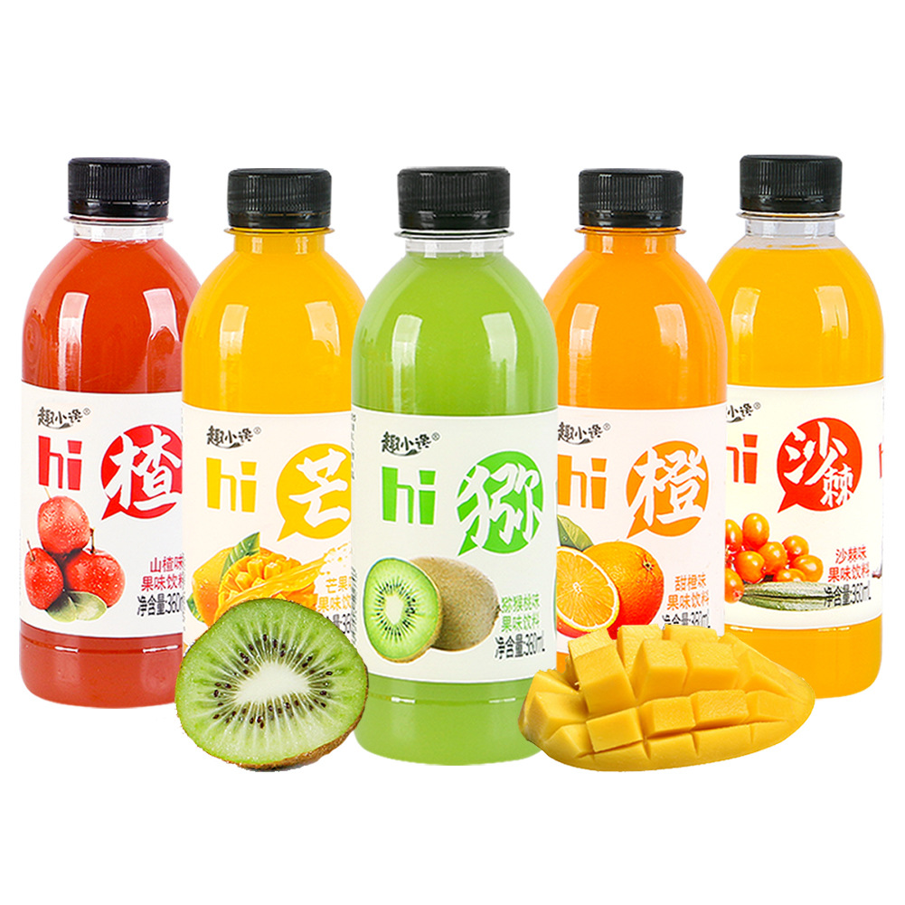 360ml*24 Bottles of Juice Drinks Whole Box Wholesale Orange Juice Mango Juice Kiwi Juice Hawthorn Fruity Drink Delivery 5