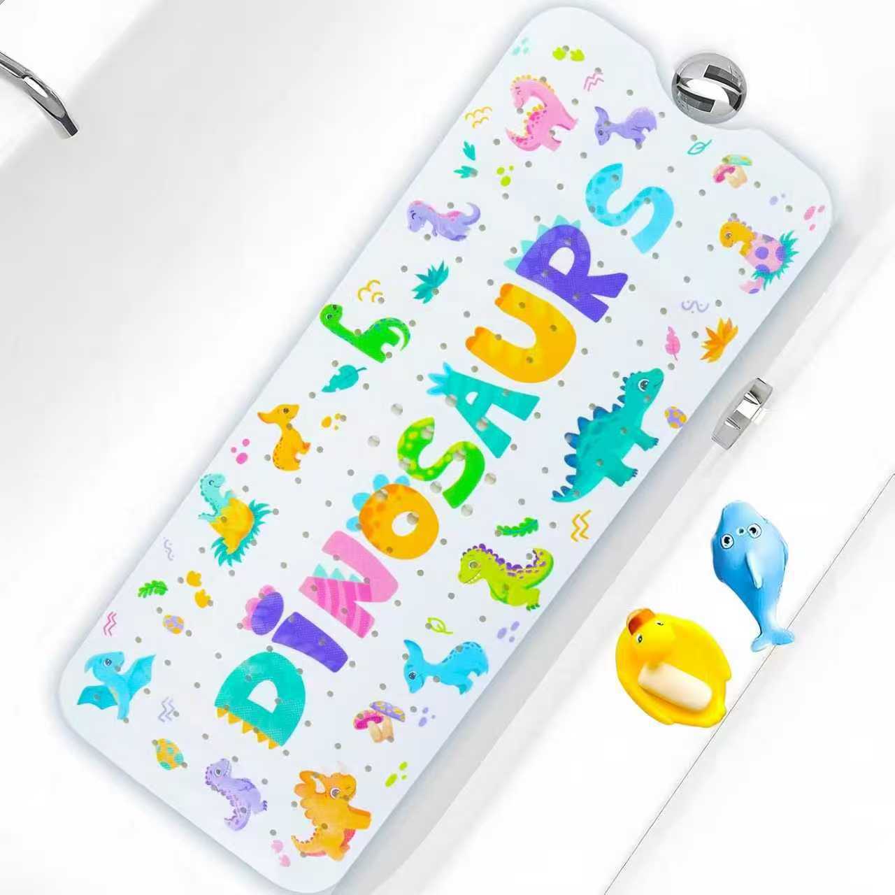 Alfombrilla antideslizante para baño con diseño de océano de dibujos animados para niños de Amazon, alfombrilla antideslizante para piscina, baño, alfombrilla antideslizante