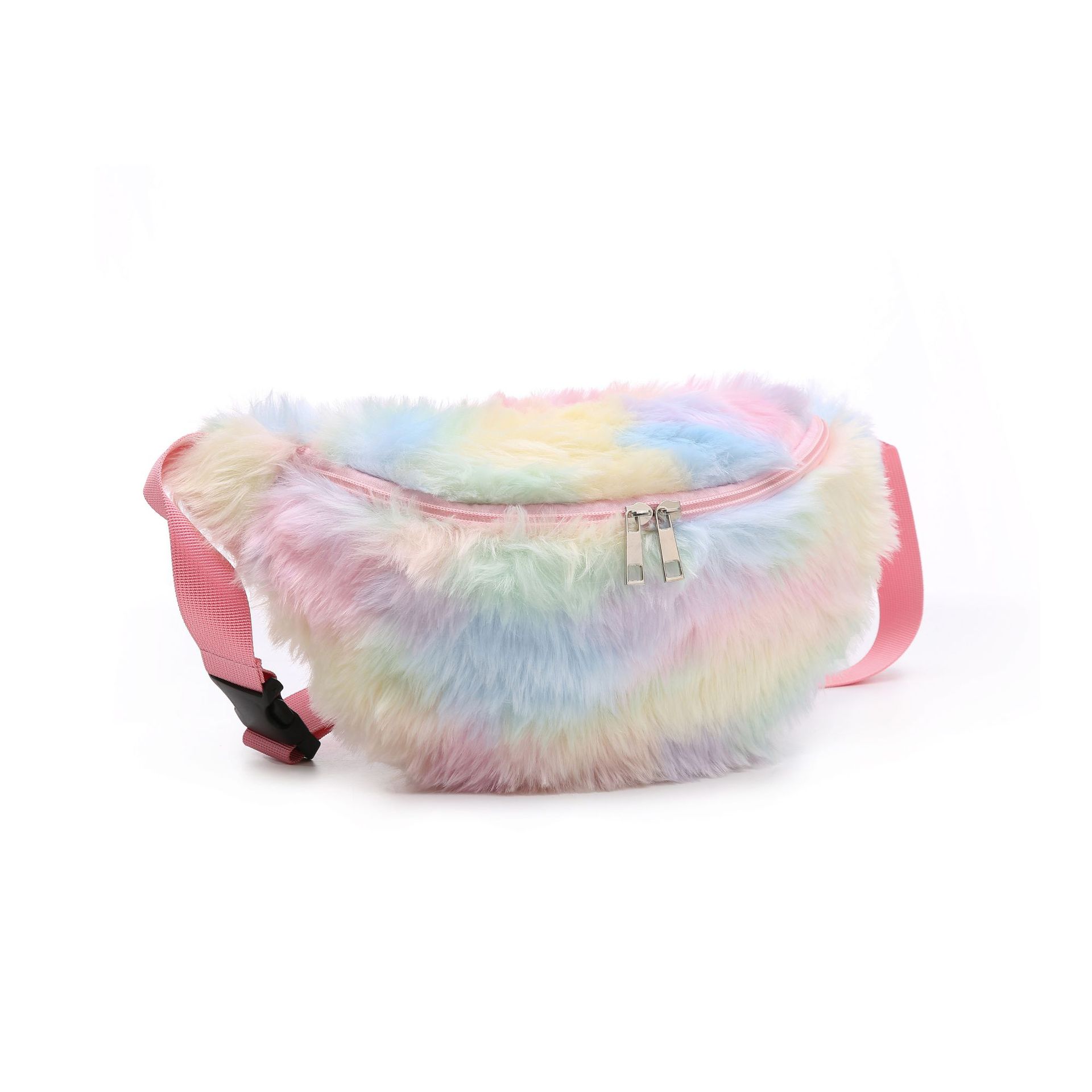 毛绒腰包