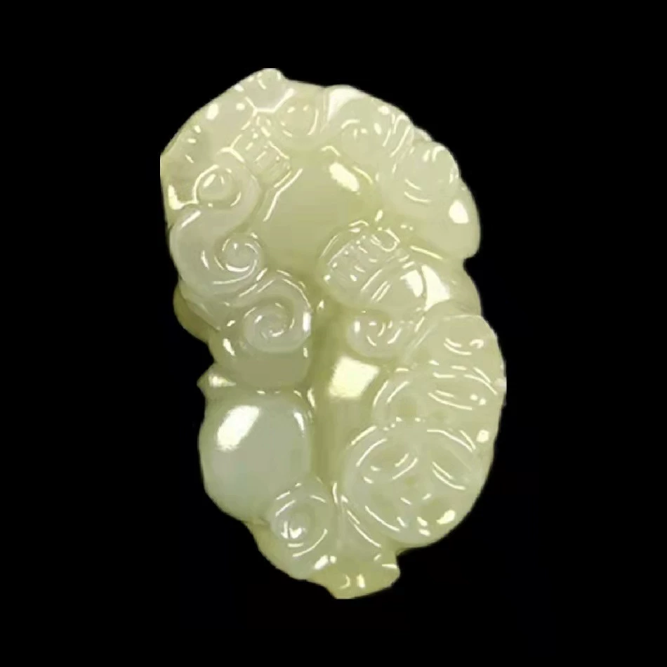 Оптовая фабрика jade афганский jade подделка Хетянь jade зелёный зелёный подвес jade подарок