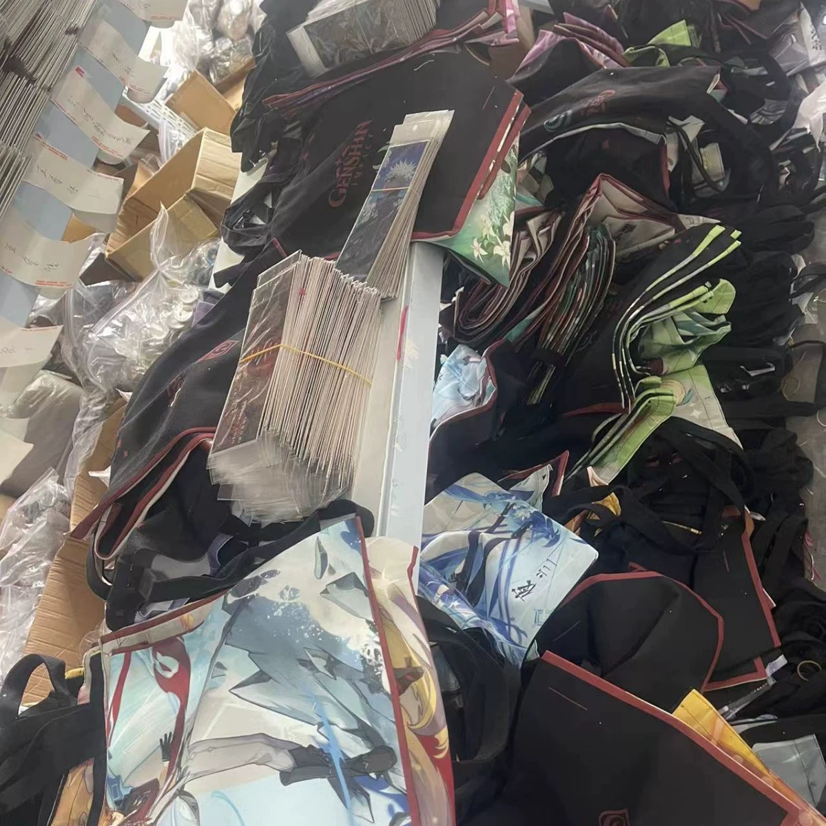 Аниме-сумка для сумок Fu Purkets Обрабатывающий рюкзак Сумка на плечо Сюрприз