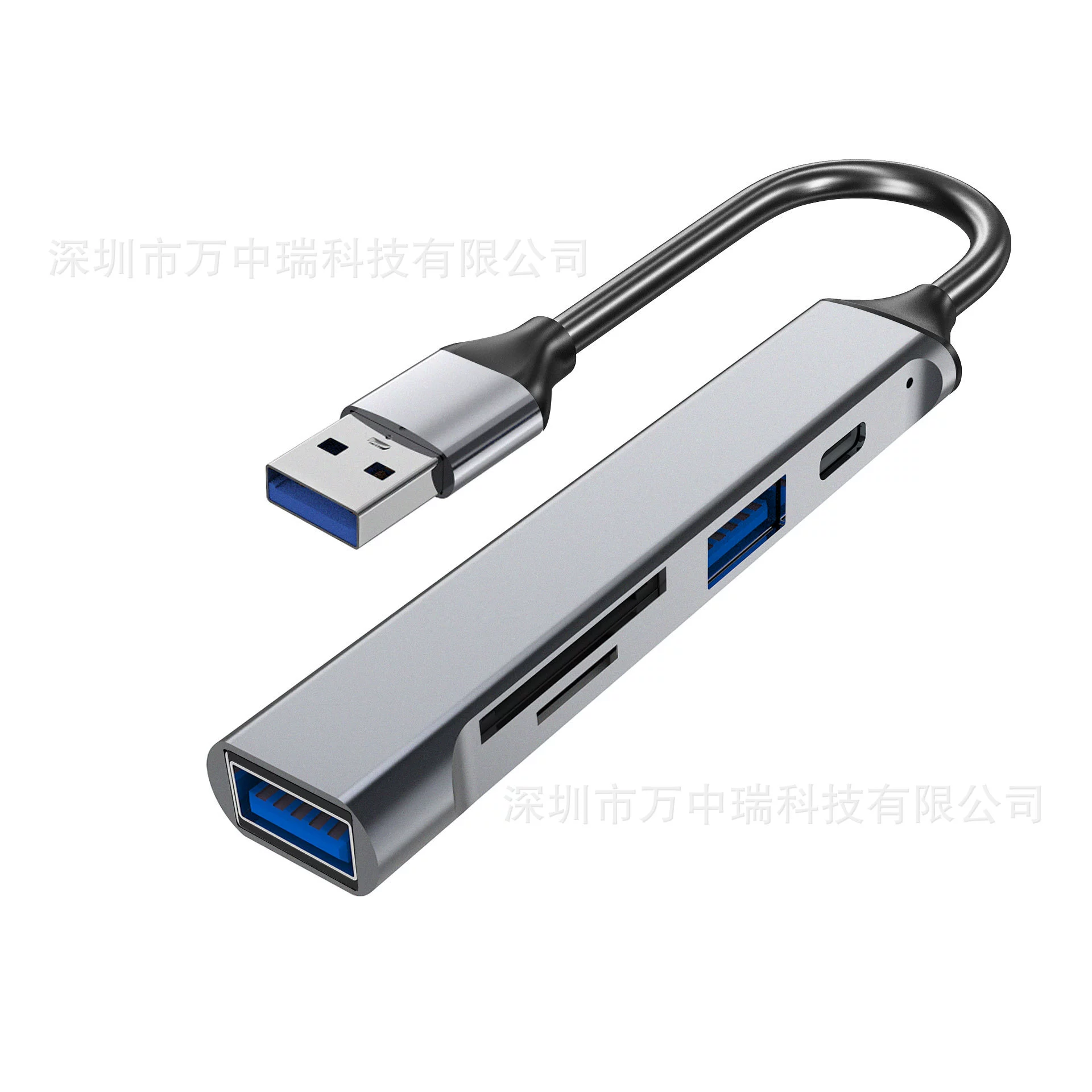 Five -in -one extension dock expansion dock USB HUB hub USB semiper HUB extended Typec expansion