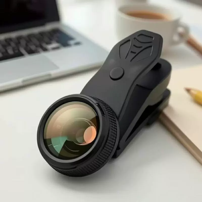 [Source Manufacturer] Регулируемая универсальная клипса для телефона M17*0.75 интерфейс винт линза для мобильного телефона длинная клипса