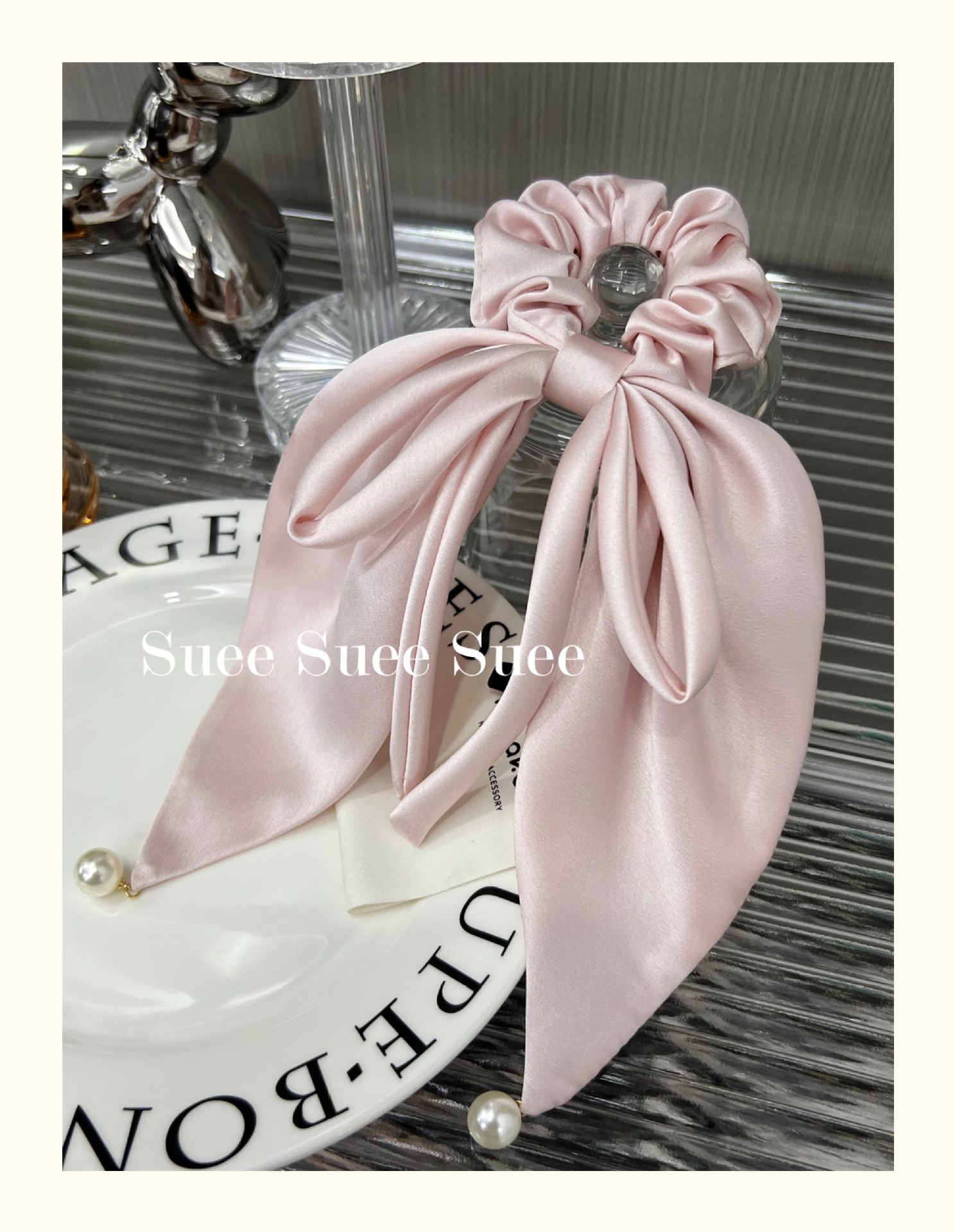 Women's Sweet Bow Knot Cloth Hair Tie display picture 5