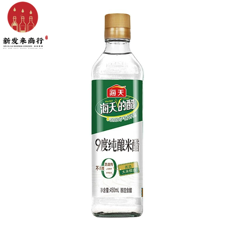 450 мл * 12 бутылок гаитянского свежесваренного рисового уксуса 9 градусов, пищевого уксуса, блюд, жареных, холодной смеси, смоченной в бытовом белом уксусе, уксуса, пропитанного ногами