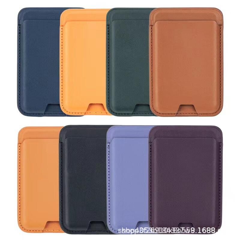 For Apple magsafe Official 16 Magnetic Card Bag iPhone15promax Leather 14pro Magnetic Card Cover