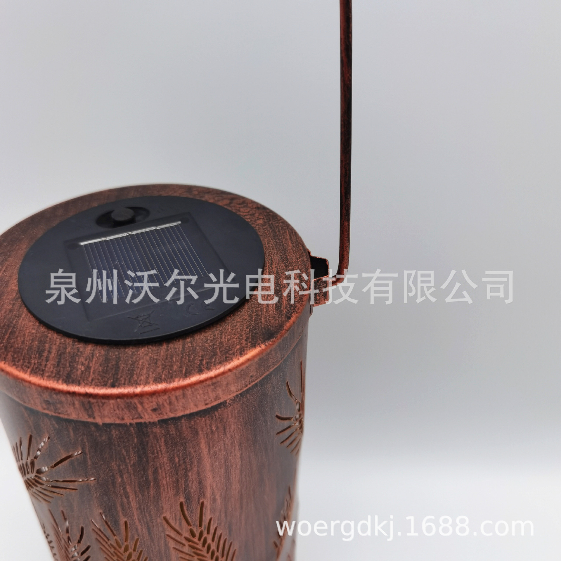 亚马逊 热销 LED芦苇镂空太阳能灯笼 挂树灯草坪灯庭院装饰景观灯