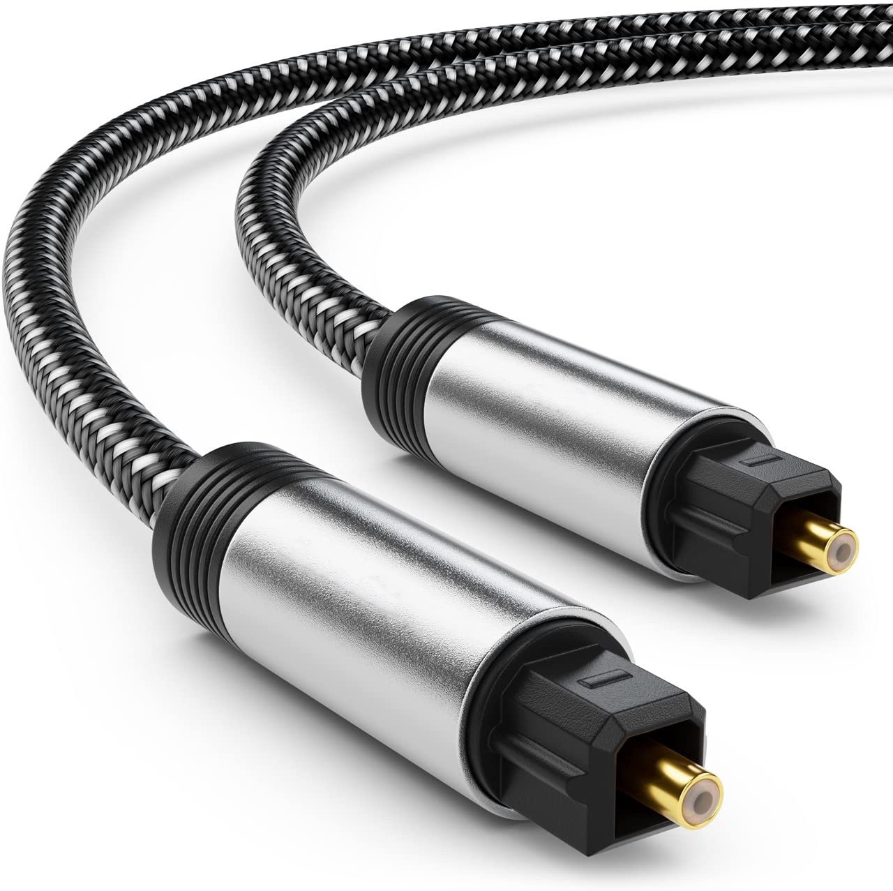 Venta al por mayor cable de audio de fibra óptica digital SPDIF5.1/7,1 TV amplificador retroalimentación pared ps5 audio a cable image 12