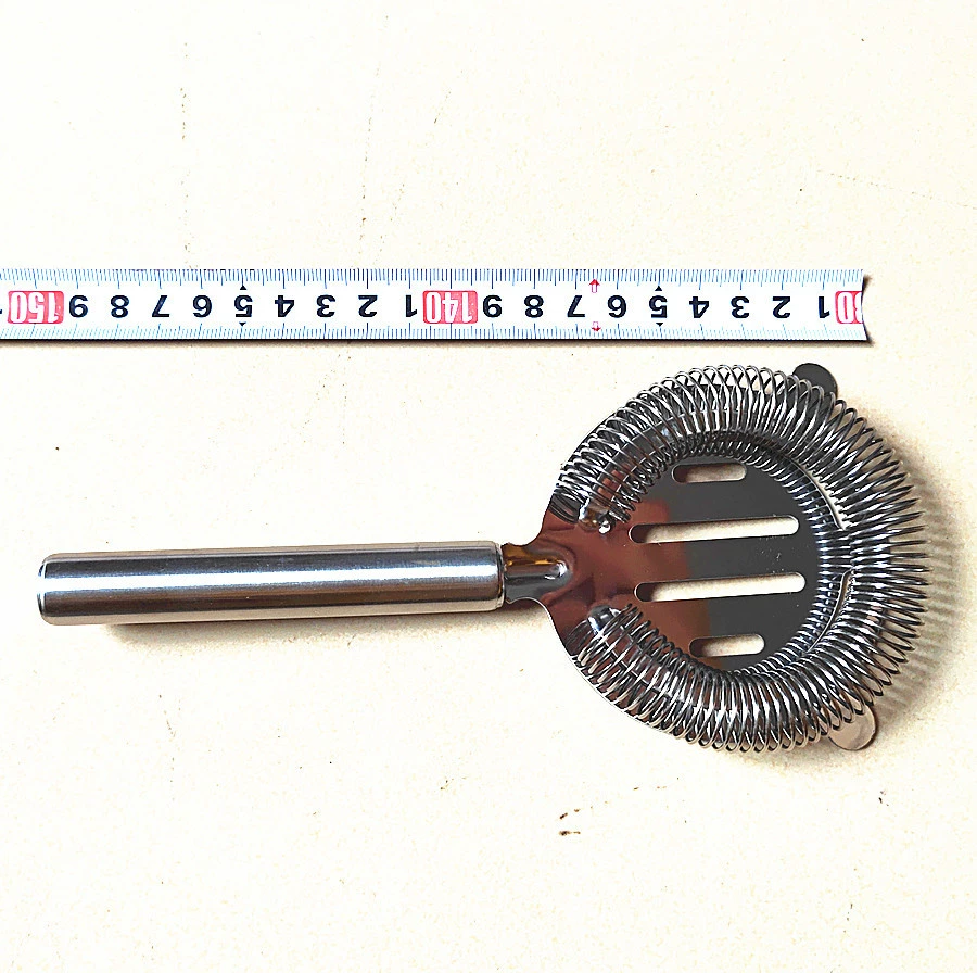 Ситечко для льда из нержавеющей стали 304 с круглой ручкой, сепаратор льда, бар, KTV, инструмент для бармена, фильтр, оптовая продажа