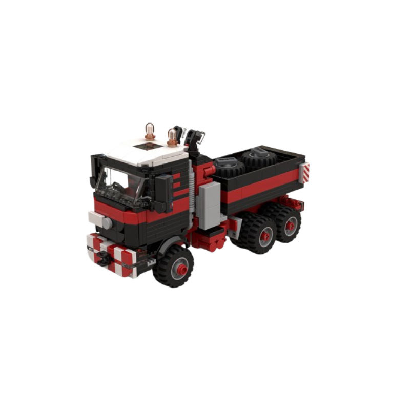 Building Block Toy Truck Diy Model Assembly Construction Kit_voghion.com