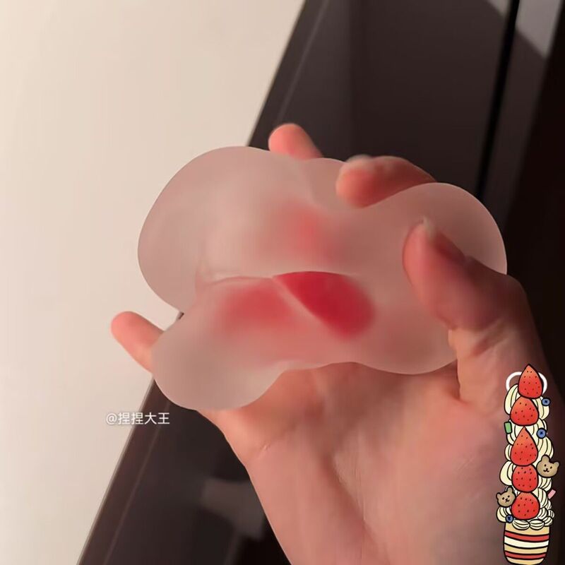 New High-Appearance Hot-Selling Strawberry Mochi Stress-Relief Maltose Moldable Decompression Tool New High-Appearance Hot-Selling Strawberry Mochi Stress-Relief Maltose Moldable Decompression Tool