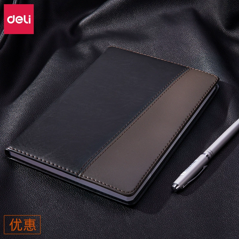 Скетчер Notepad Leather Notebook деловая встреча запись PU 120 страниц 16K25K дневник