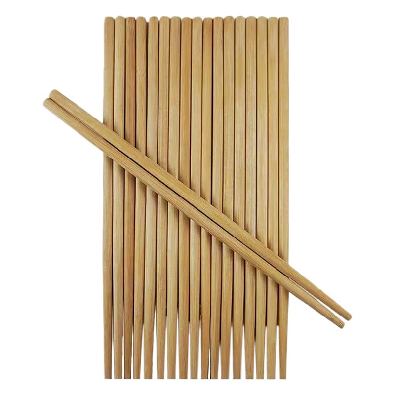 Современные простые одноразовые палочки для еды оптом от производителя, индивидуально упакованные, для еды на вынос, карбонизированные, 50 пар, в упаковке OPP