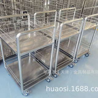 科研实验室不锈钢承重推车-不锈钢推车生产厂家