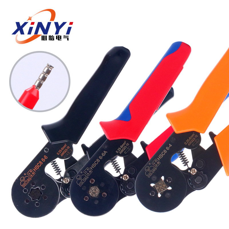 压线钳冷压端子电工快速接线小型欧式管型针型端子钳压接工具钳子