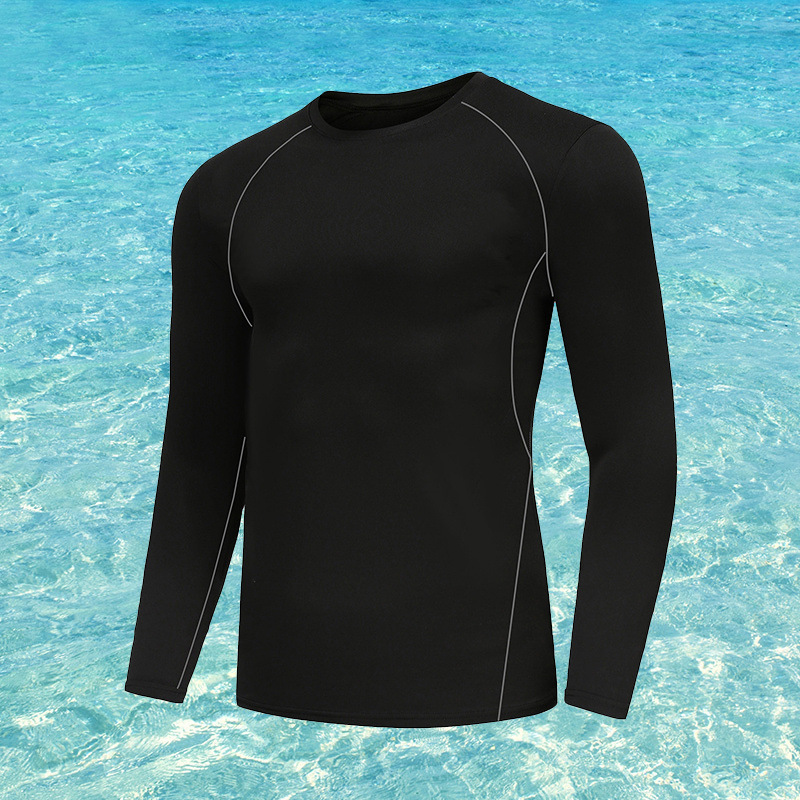Traje de Buceo de Dos Piezas de Manga Larga de Nailon, para Buceo, Surf y Natación image 8