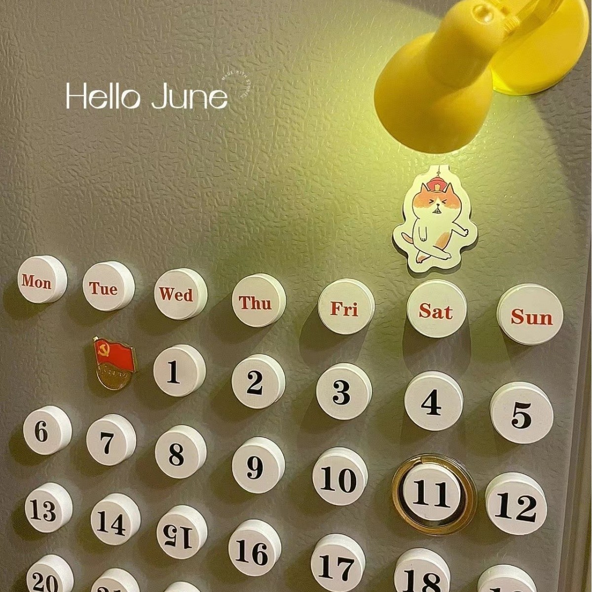 미니 테이블 램프 장식