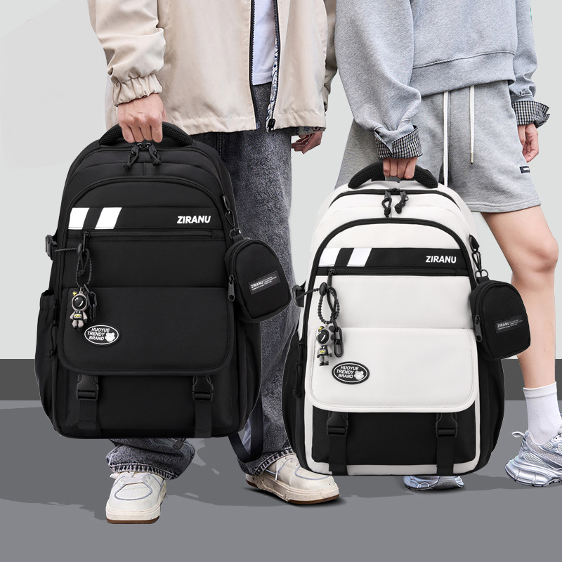 Mochila escolar de pez Natural para hombre, mochila ligera de gran capacidad para escuela primaria, mochila universitaria de alta calidad para niña