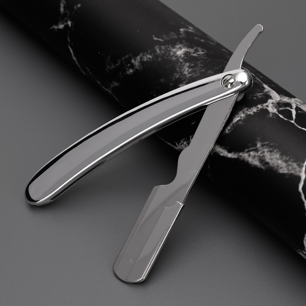 Nueva maquinilla de afeitar de los hombres cuchillo de afeitar manual afeitadora corte de pelo afeitado maquinilla de afeitar recta