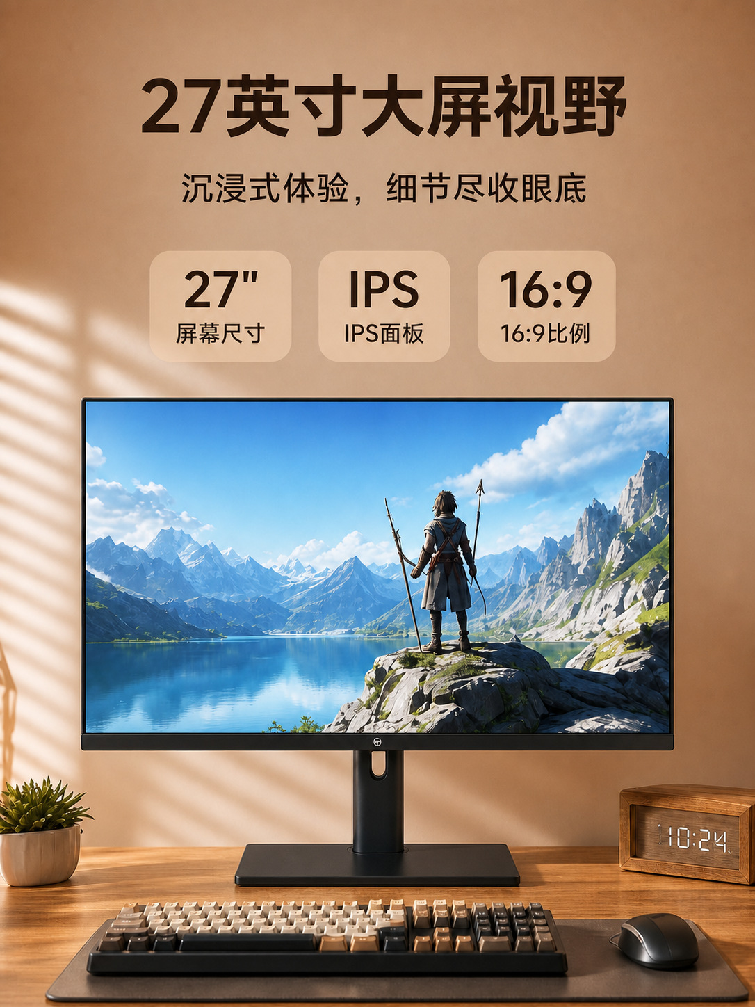 27 英寸 高刷显示器详情图 1