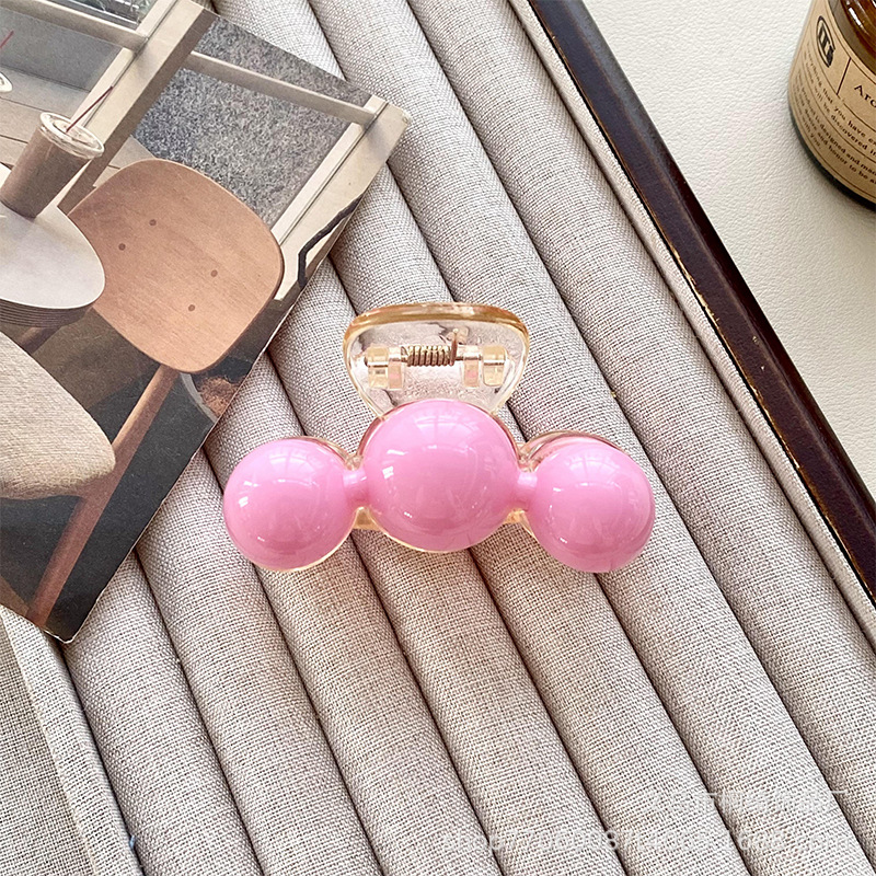 Gran clip de tiburón para el cabello, agarre fuerte, estilo simple y elegante, accesorio trasero para mujeres, proveedor directo de Yiwu