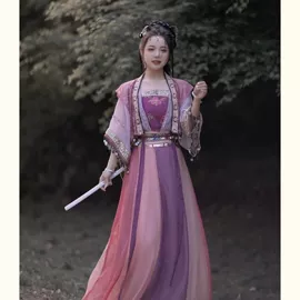 儿童表演服;舞台/表演服;汉服禅茶服